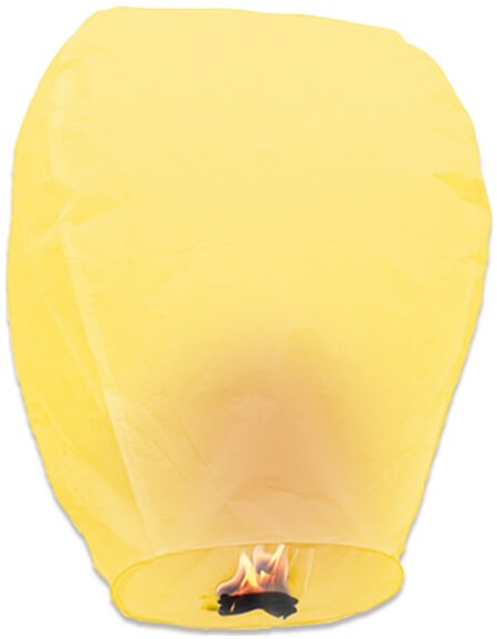 wensballon geel kopen